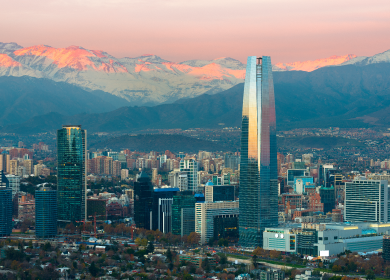 Red de monitoreo de Santiago