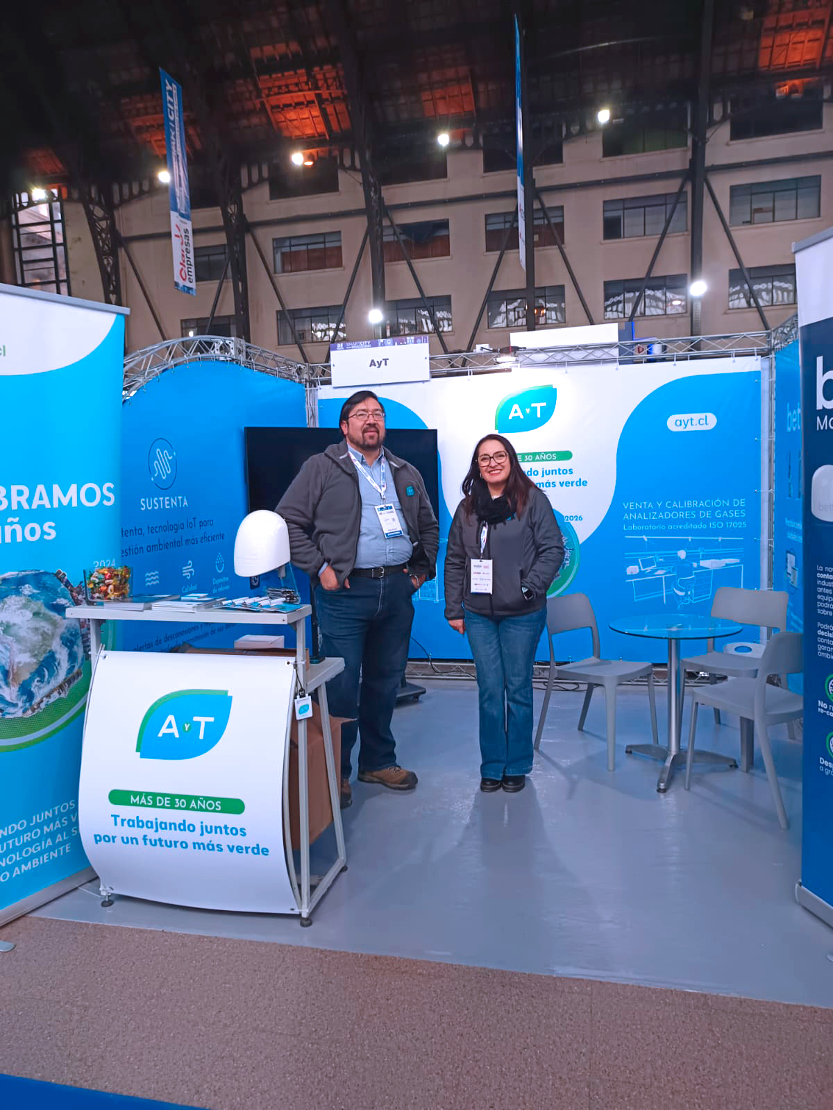 AyT en Smart City Expo Santiago: Revolución del monitoreo ambiental inteligente